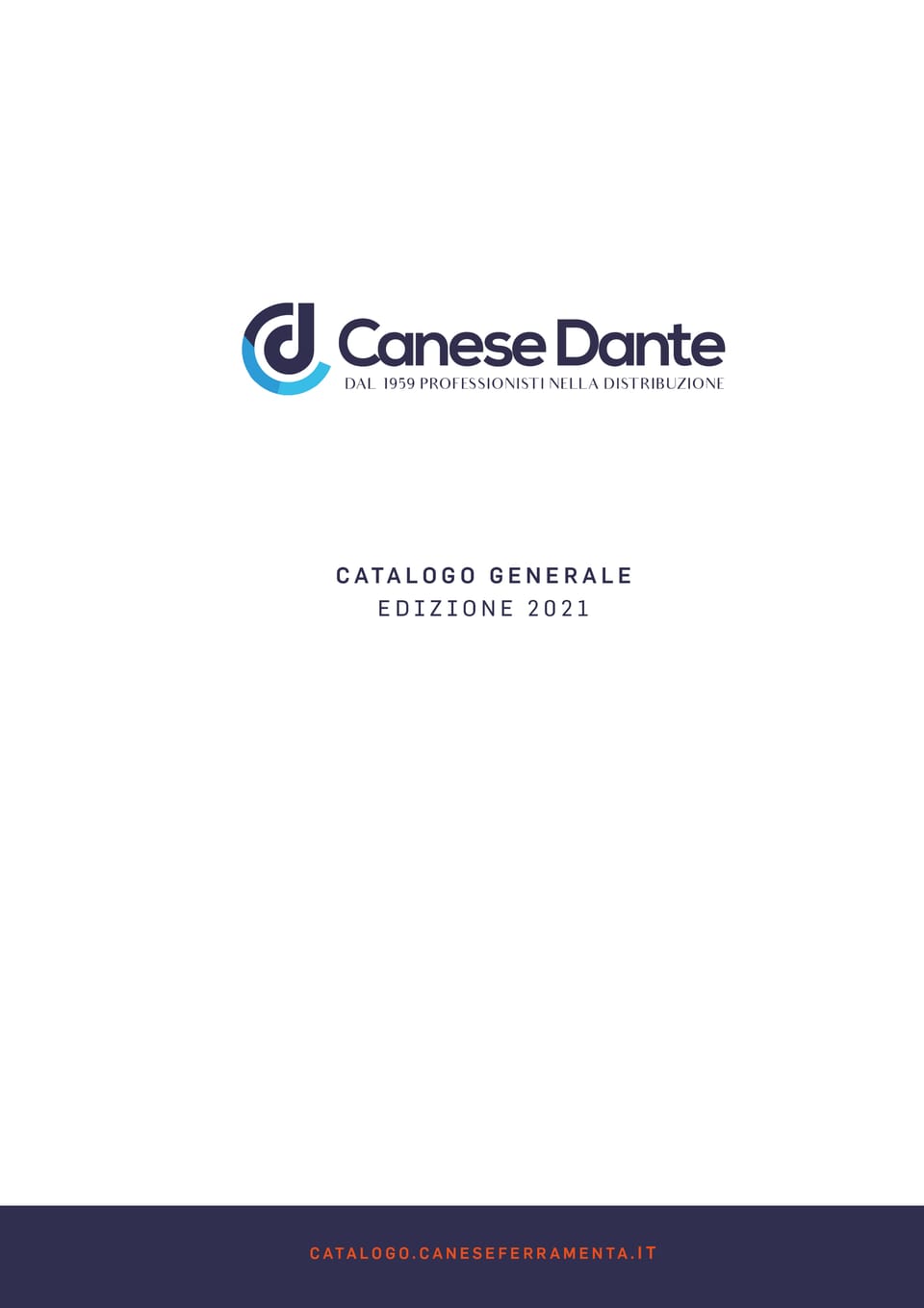 Canese Dante presenta il nuovo Catalogo Generale 2021 2