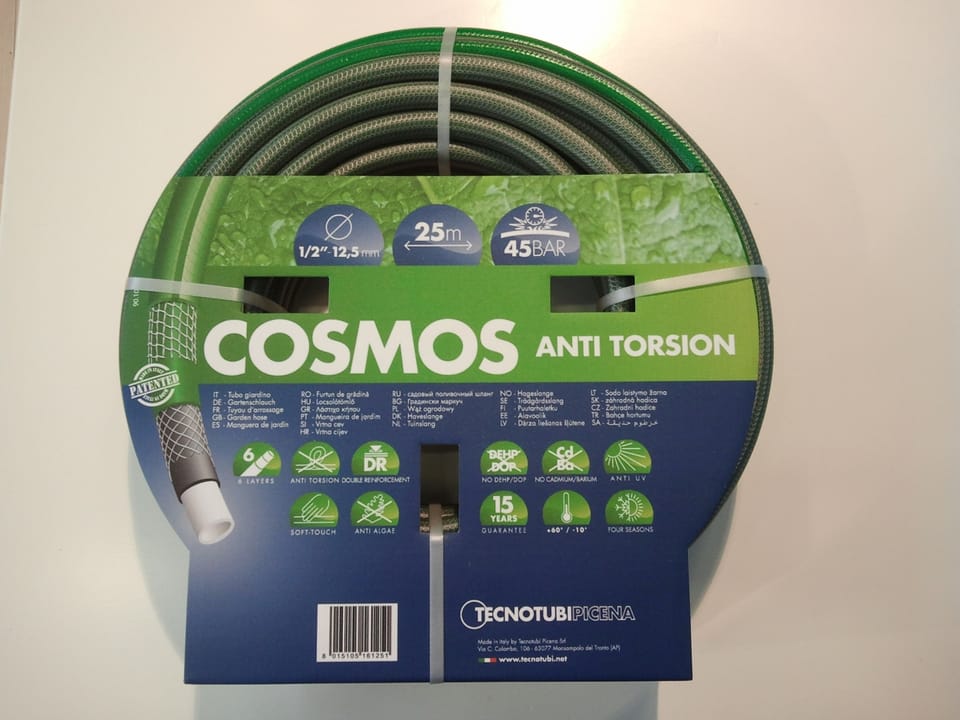 Il nuovo tubo da giardino Cosmos Anti-Torsion 4