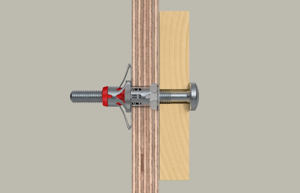 fischer DuoHM, il tassello versatile per pannelli 2