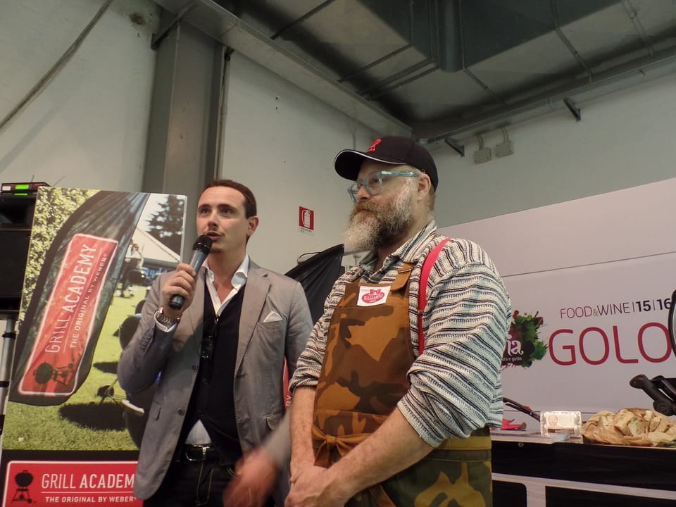Il barbecue Weber e l'uovo assoluto protagonisti a Golosaria 3