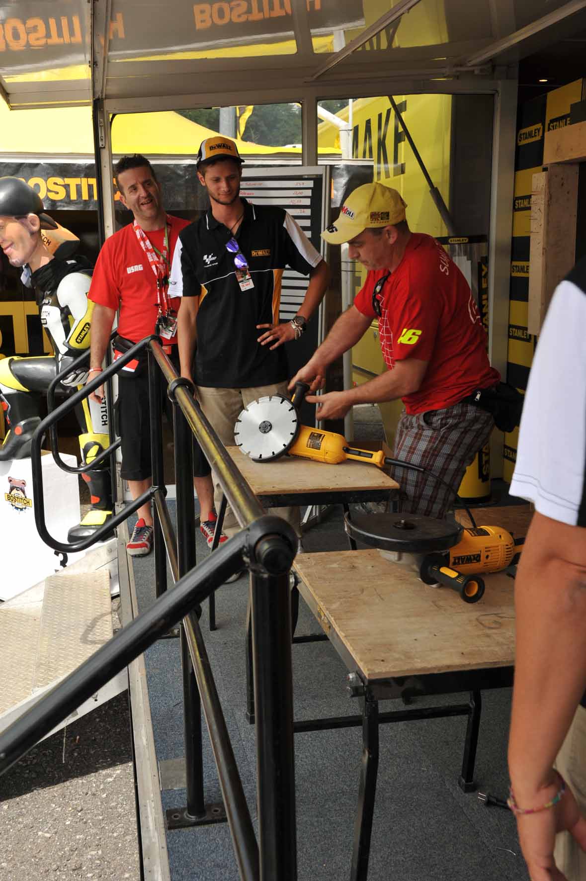 DeWalt e Stanley al Moto GP 3
