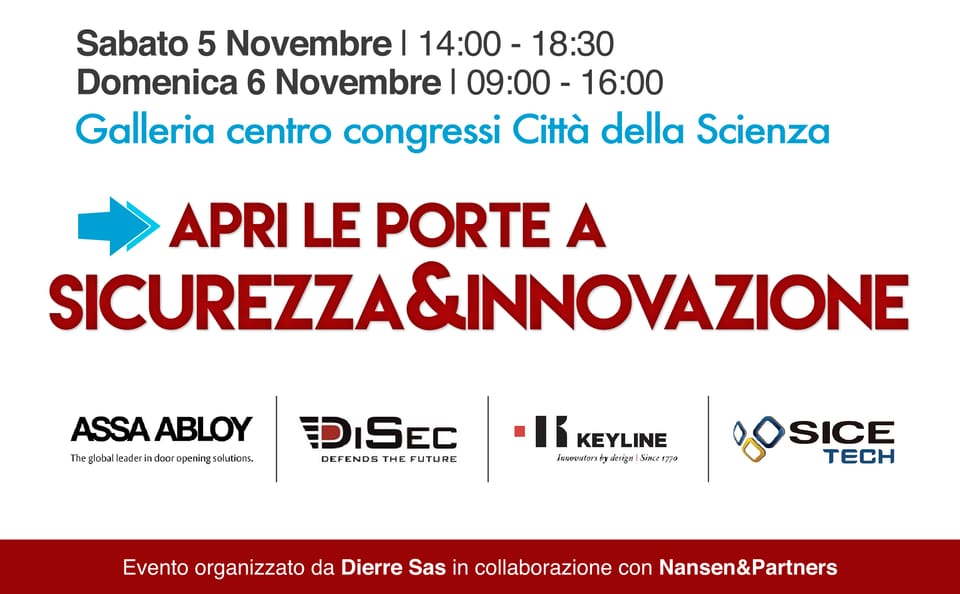 Grande successo per “Apri le porte a Sicurezza e Innovazione” 4