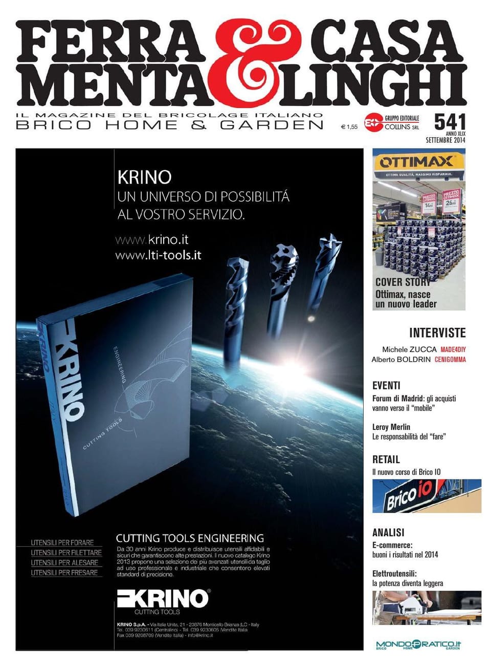 Scarica gratuitamente GreenLine e Ferramenta&Casalinghi di settembre! 2