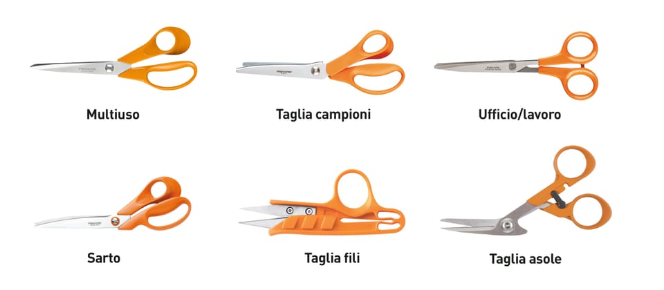 Le forbici Fiskars per la produzione di mascherine 2