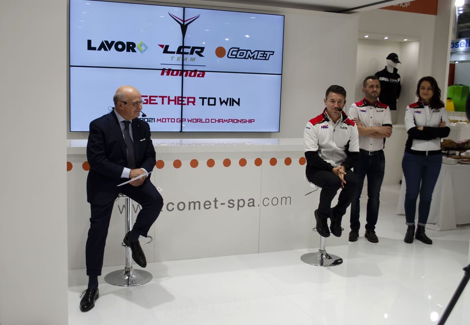 Lavor e Comet sponsor di LCR Honda in MotoGP 3