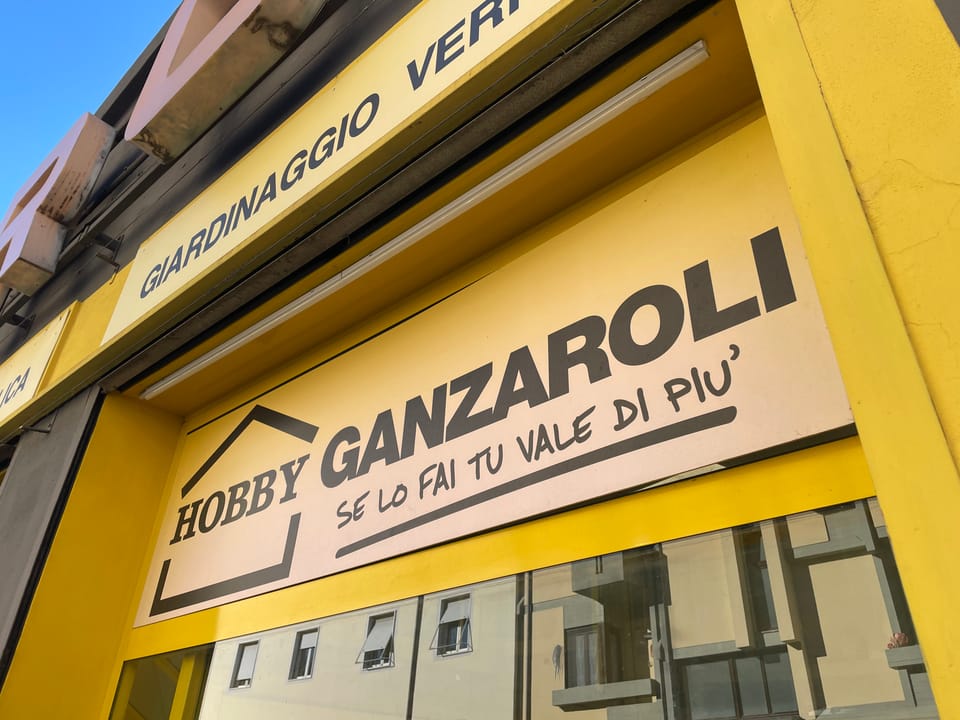 Ganzaroli Hobby, il fai da te di quartiere 8