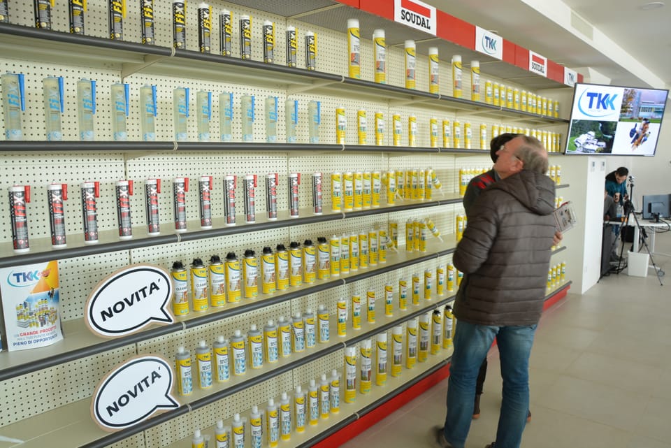 Un grande progetto per il punto vendita 6