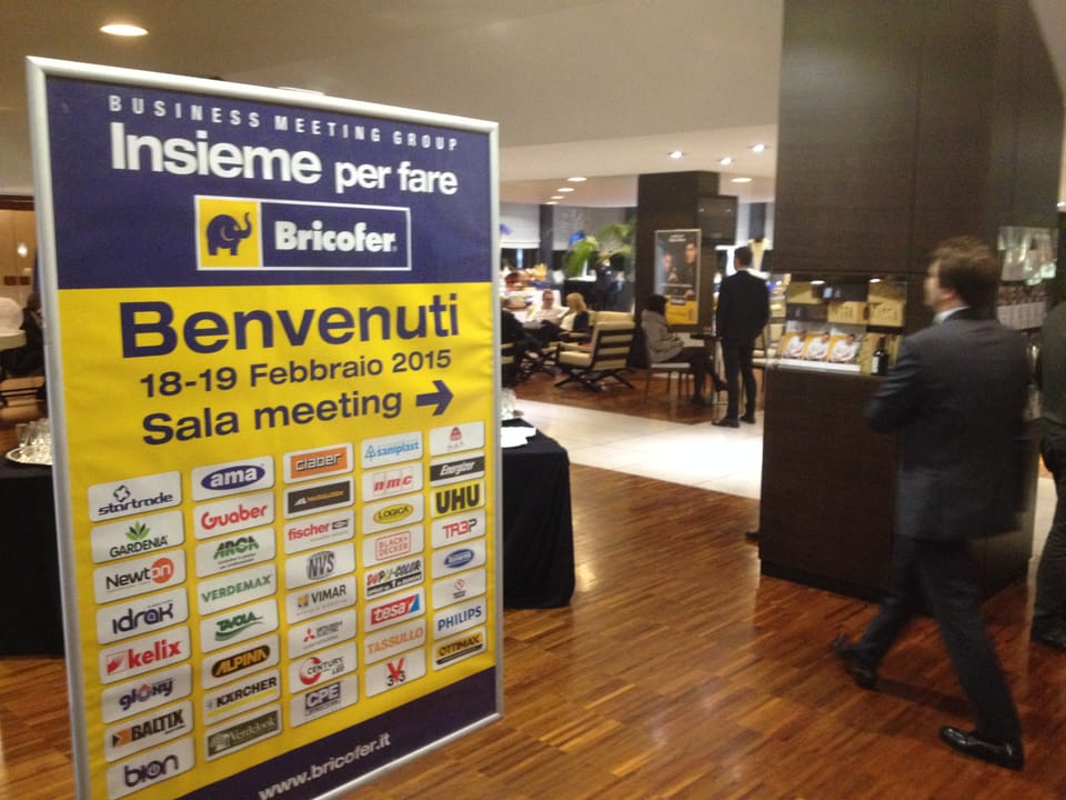 Il Business Meeting raccontato da Bricofer 2