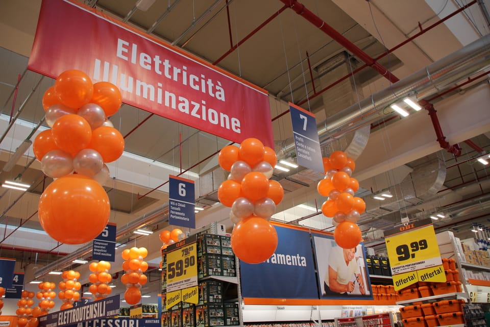 Le immagini del nuovo punto vendita Obi di San Giuliano Milanese 3