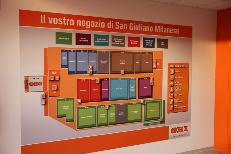 Le immagini del nuovo punto vendita Obi di San Giuliano Milanese 14