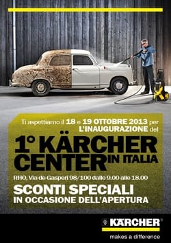 Aperto a Rho il primo Kärcher Center italiano 3