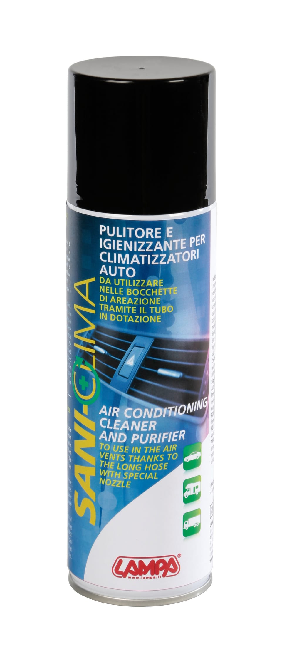 Sani-Clima e Bacticyd per purificare l’interno auto 2