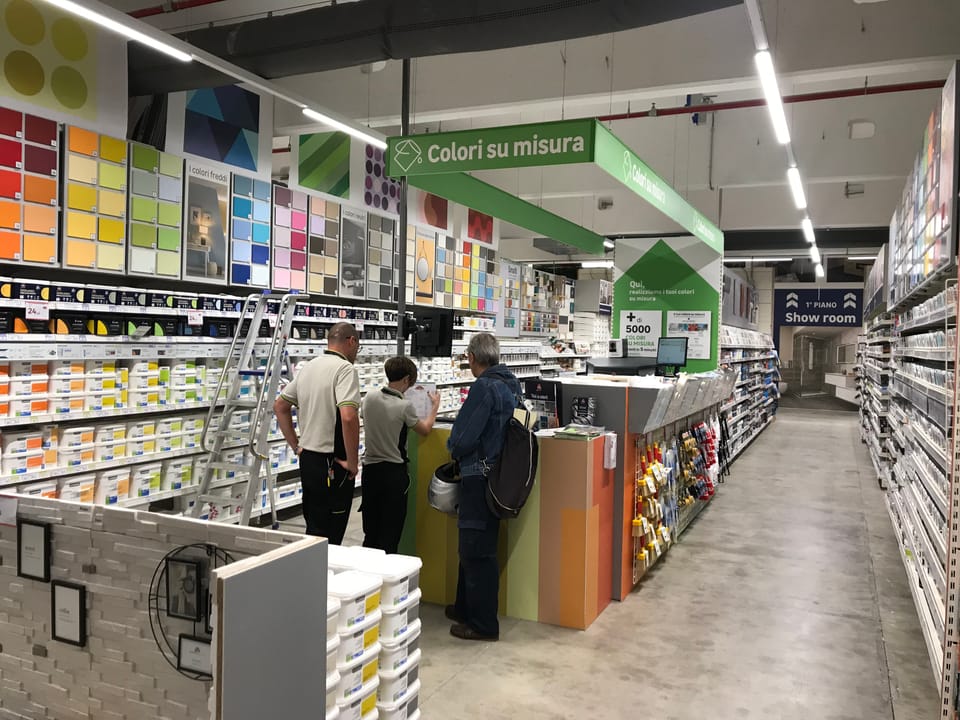 Leroy Merlin Roma Salaria: lo showroom è all'interno del negozio 7