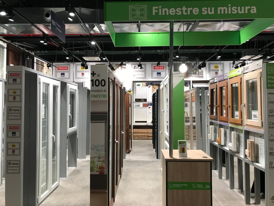 Leroy Merlin Roma Salaria: lo showroom è all'interno del negozio 11