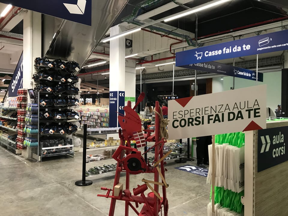Leroy Merlin Roma Salaria: lo showroom è all'interno del negozio 12