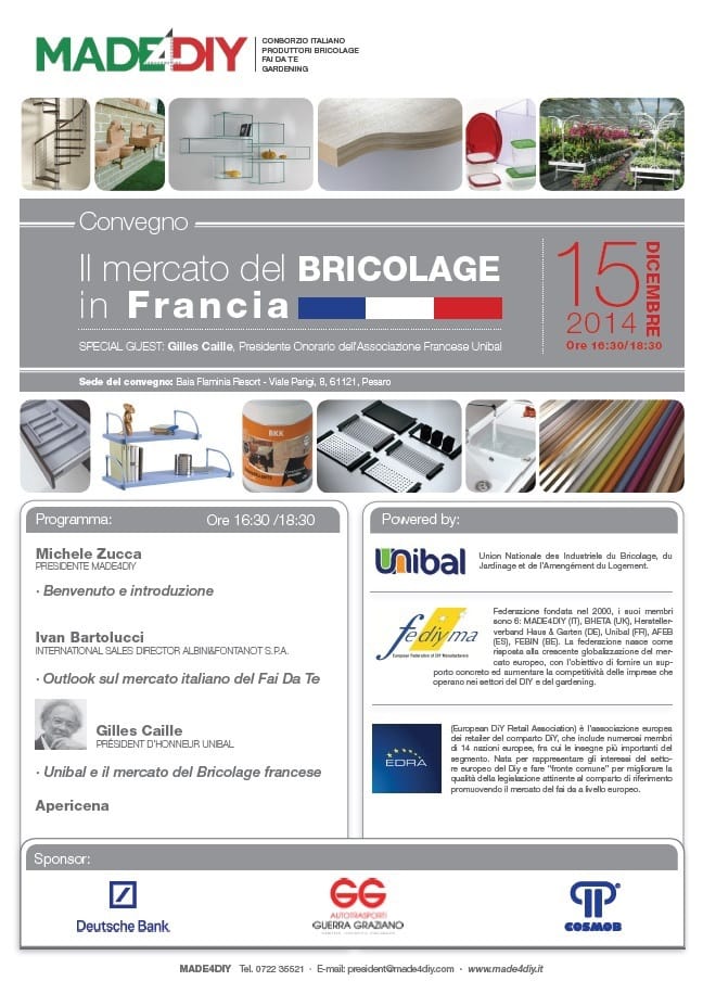 MADE4DIY analizza il mercato del bricolage in Francia 6