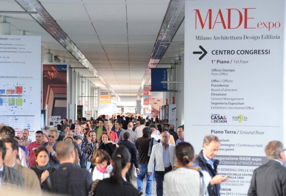Made Expo parte in quinta 2