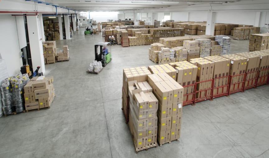 Elettrocanali: il nuovo polo logistico 8