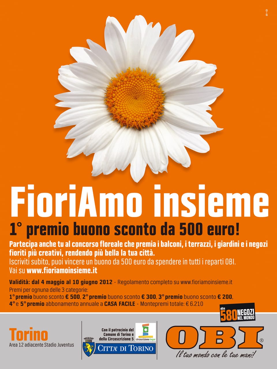 Parte "FioriAmo insieme", il concorso green di Obi 2