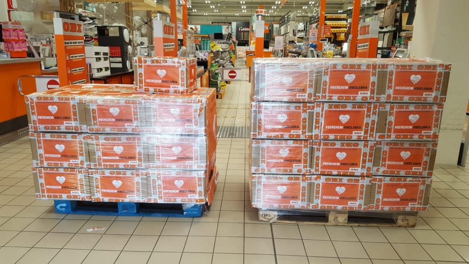 OBI Italia dona 2.500 mascherine FFP3 4