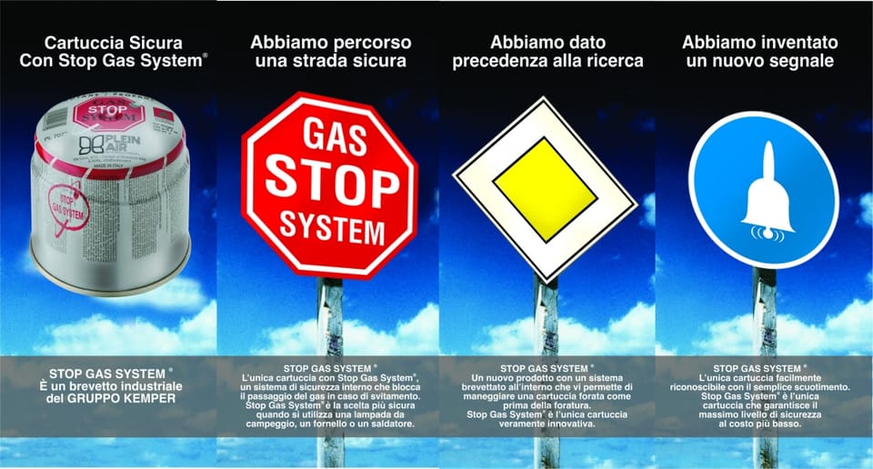 La cartuccia a gas da 190 grammi da oggi è più sicura 2
