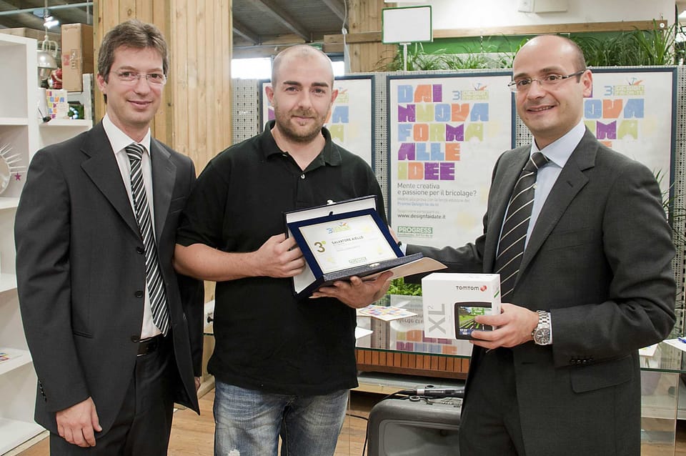 I vincitori del Premio Design Fai da Te di Progress 3