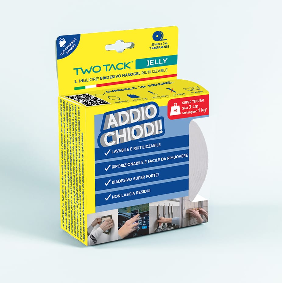 Nastro biadesivo senza colla 3
