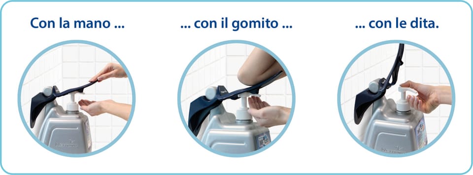 T-Wall erogatore per lavamani 2