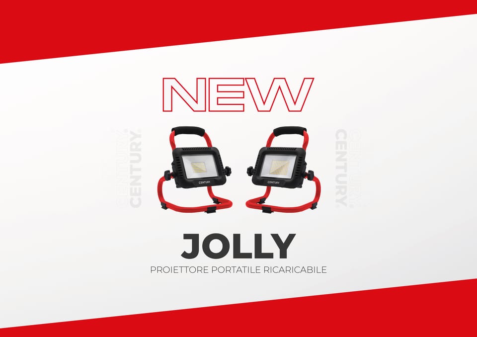 Proiettore ricaricabile JOLLY 4