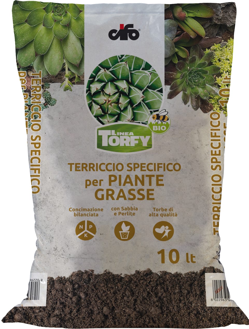 La linea di terricci Torfy 8