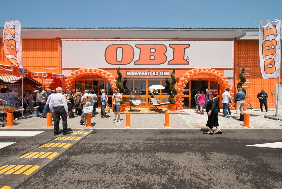 Aperto a Roma Casilina l'Obi più grande d'Italia 13