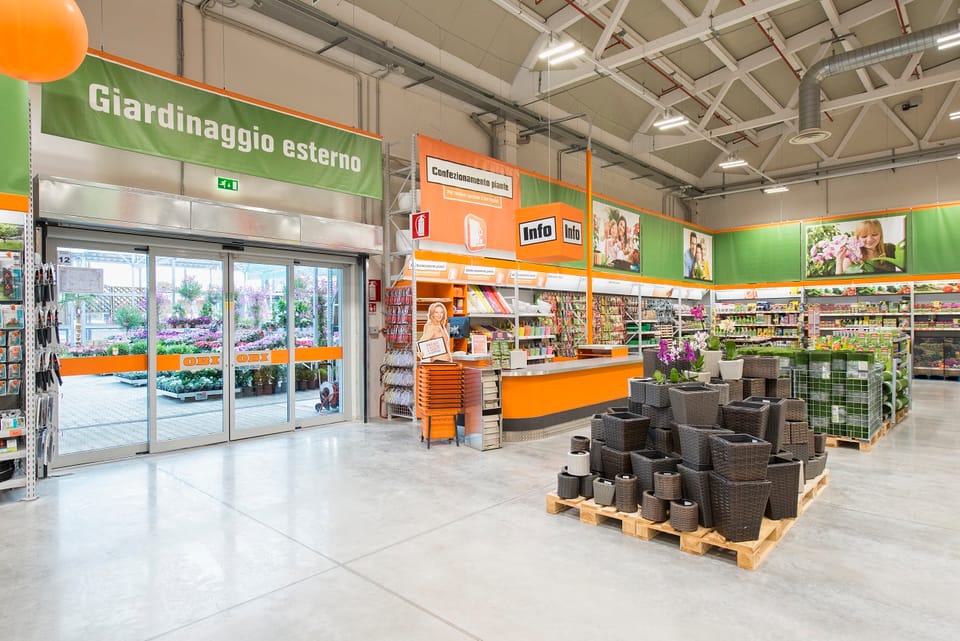 Aperto a Roma Casilina l'Obi più grande d'Italia 8