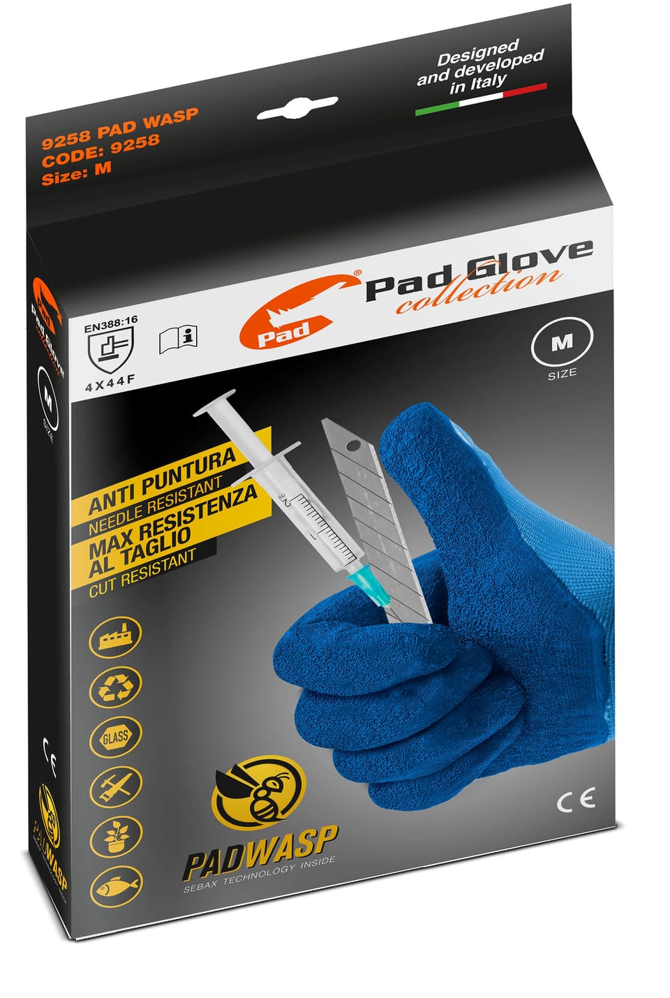 PAD WASP: il guanto contro le punture 6
