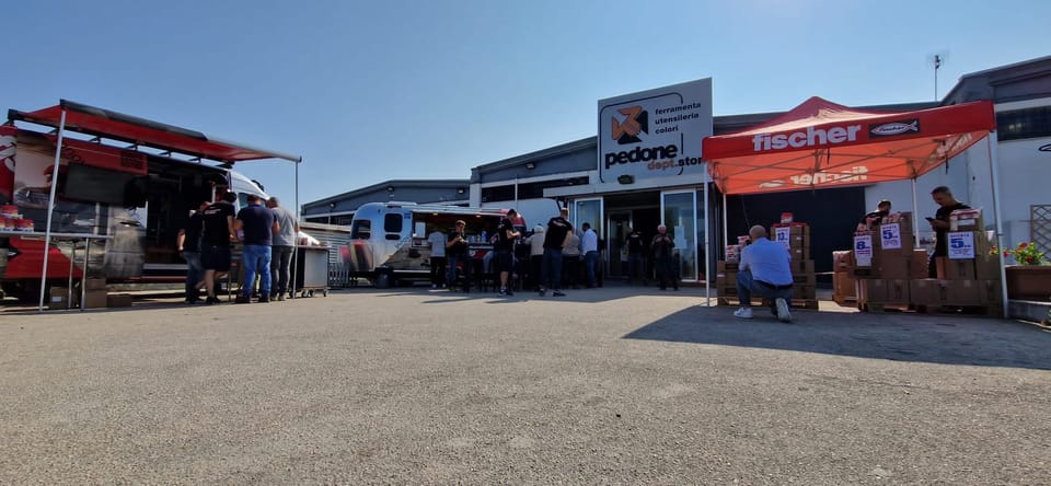 Innovation Van Tour: Fischer ospite di Pedone Ferramenta 4