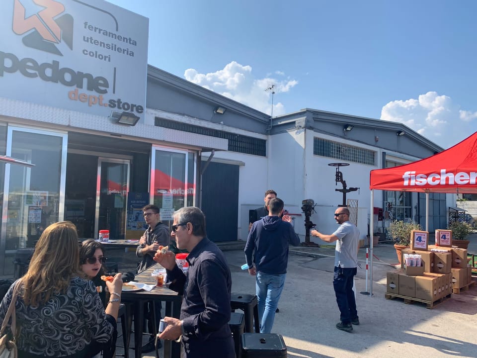 Innovation Van Tour: Fischer ospite di Pedone Ferramenta 5
