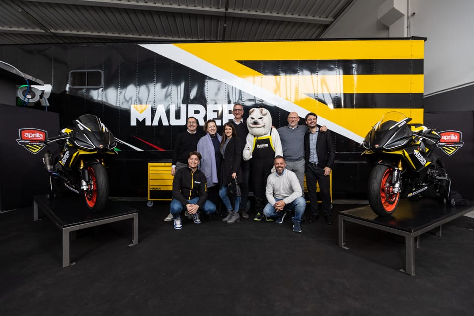 ​Presentato il nuovo Team Maurer per il Trofeo Aprilia RS660 3