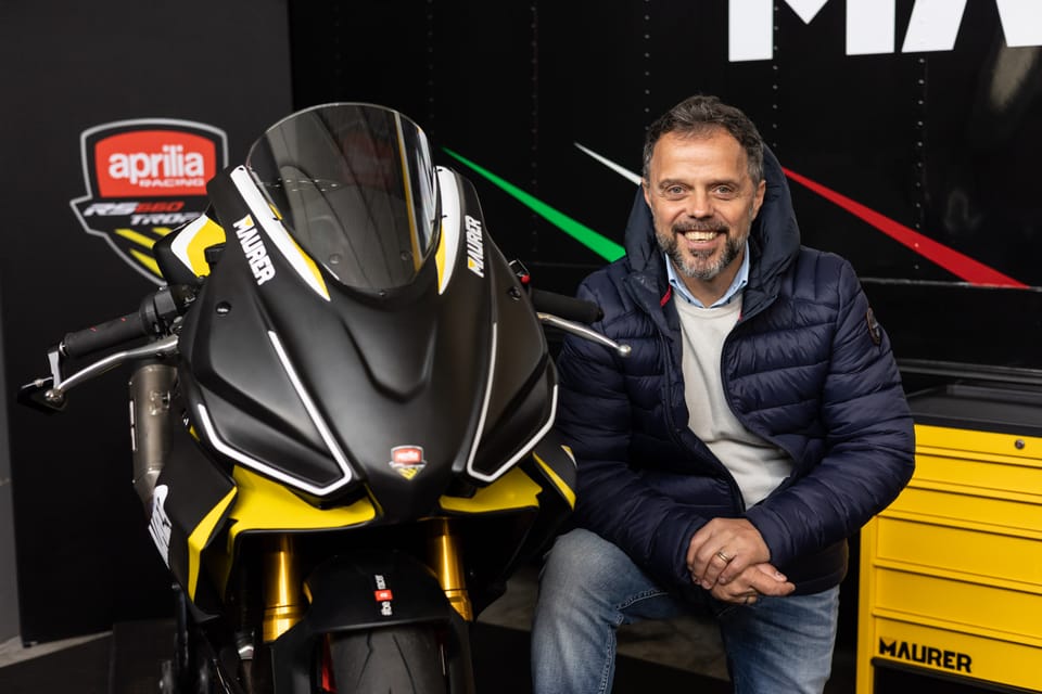 ​Presentato il nuovo Team Maurer per il Trofeo Aprilia RS660 6
