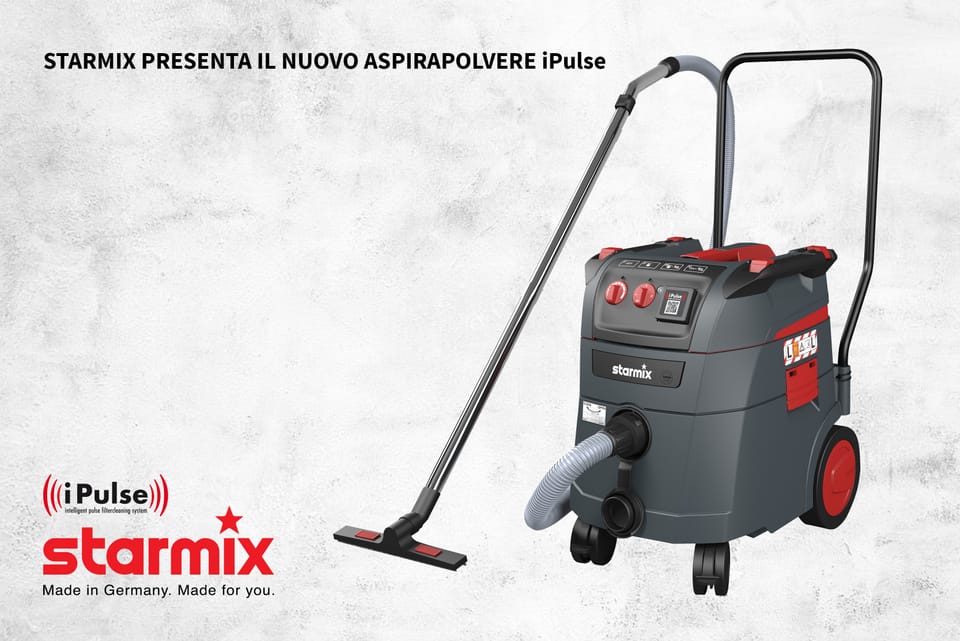 Starmix presenta il nuovo aspirapolvere iPulse 2