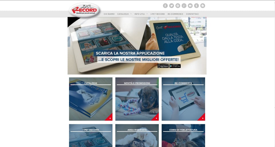 Record: tutto il pet  in un sito 2