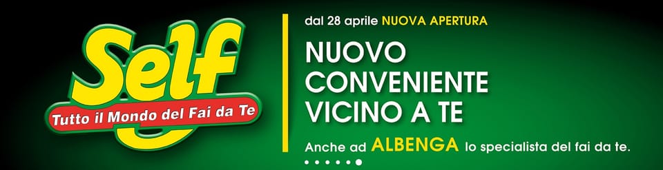 Self apre il 27 aprile ad Albenga (SV) 2