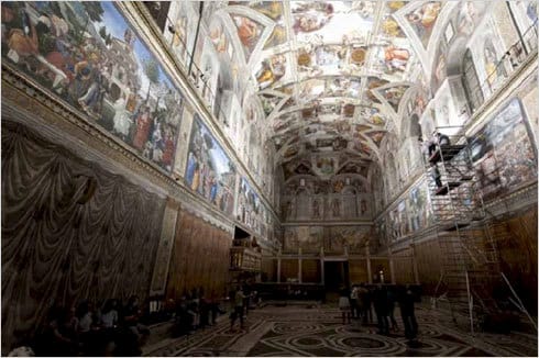 Osram illumina la Cappella Sistina 2