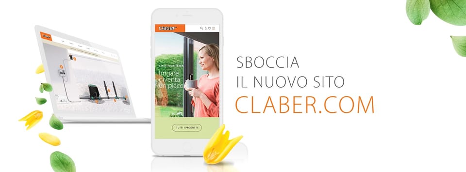 Claber: online il nuovo sito 2
