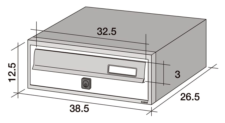 Casellari postali per esterno Slim 4