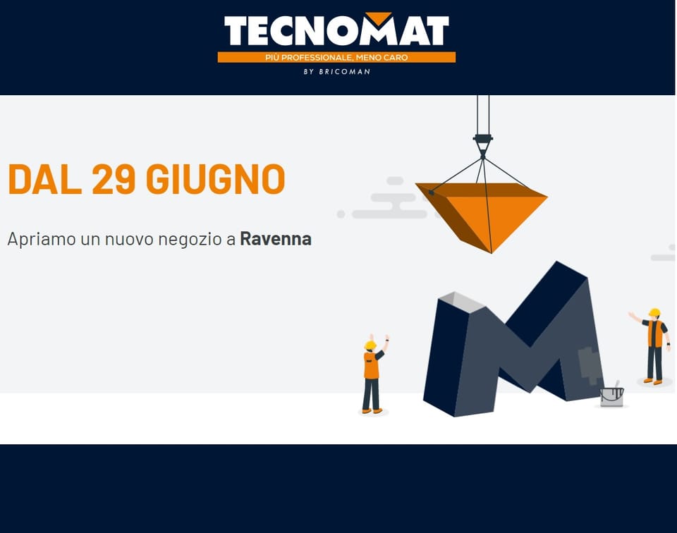 Tecnomat ha aperto a Ravenna 2