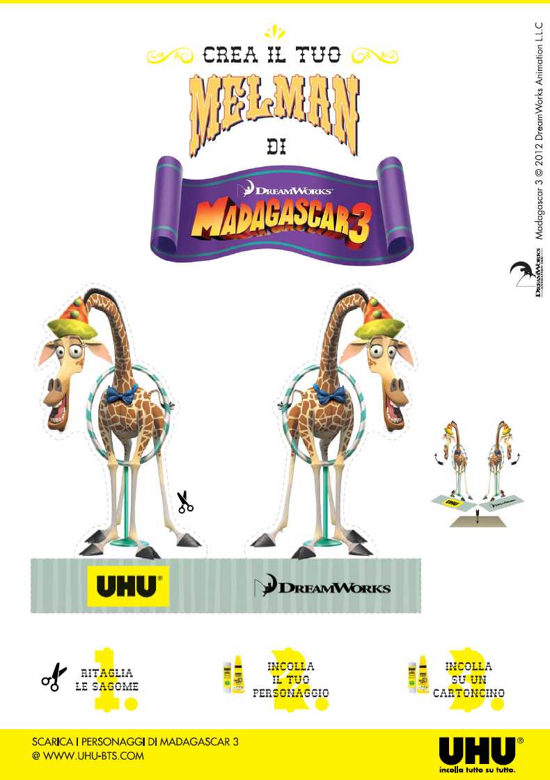 Madagascar 3 entra in tutti i negozi con Uhu 5