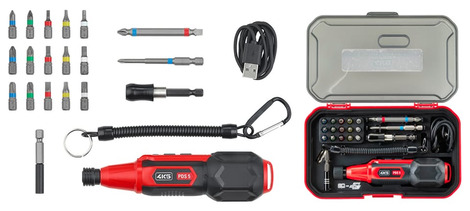 Avvitatore elettrico con set di punte 2