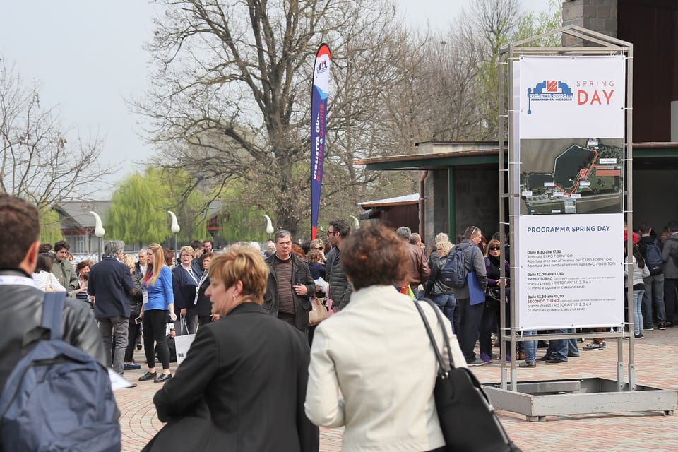 Guido Viglietta ringrazia i partecipanti allo Spring Day 3