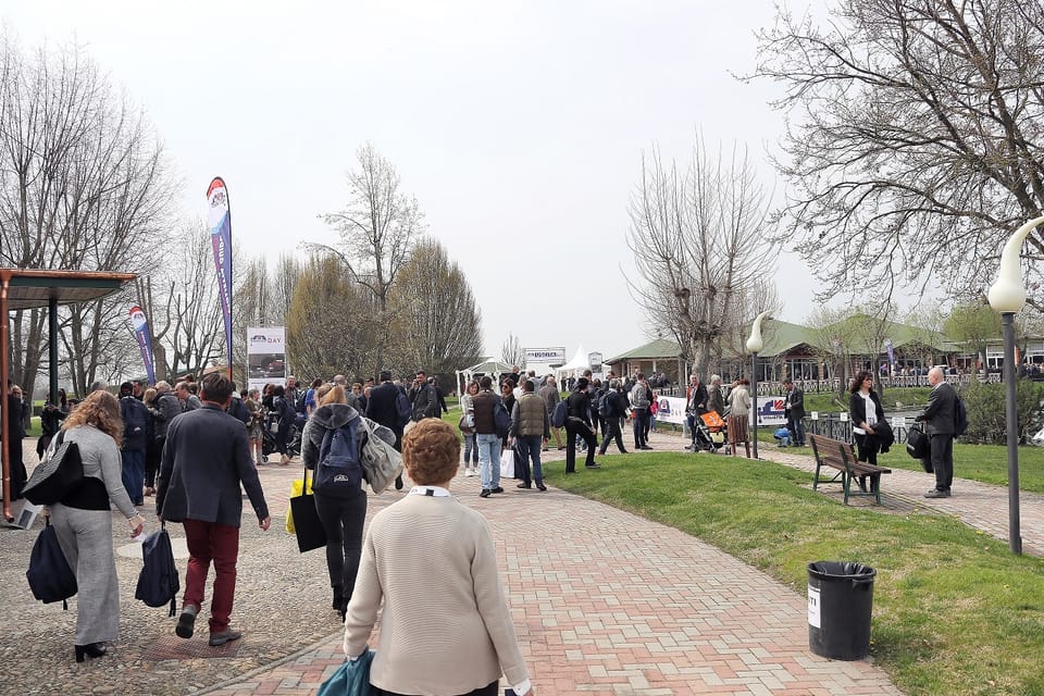 Guido Viglietta ringrazia i partecipanti allo Spring Day 5