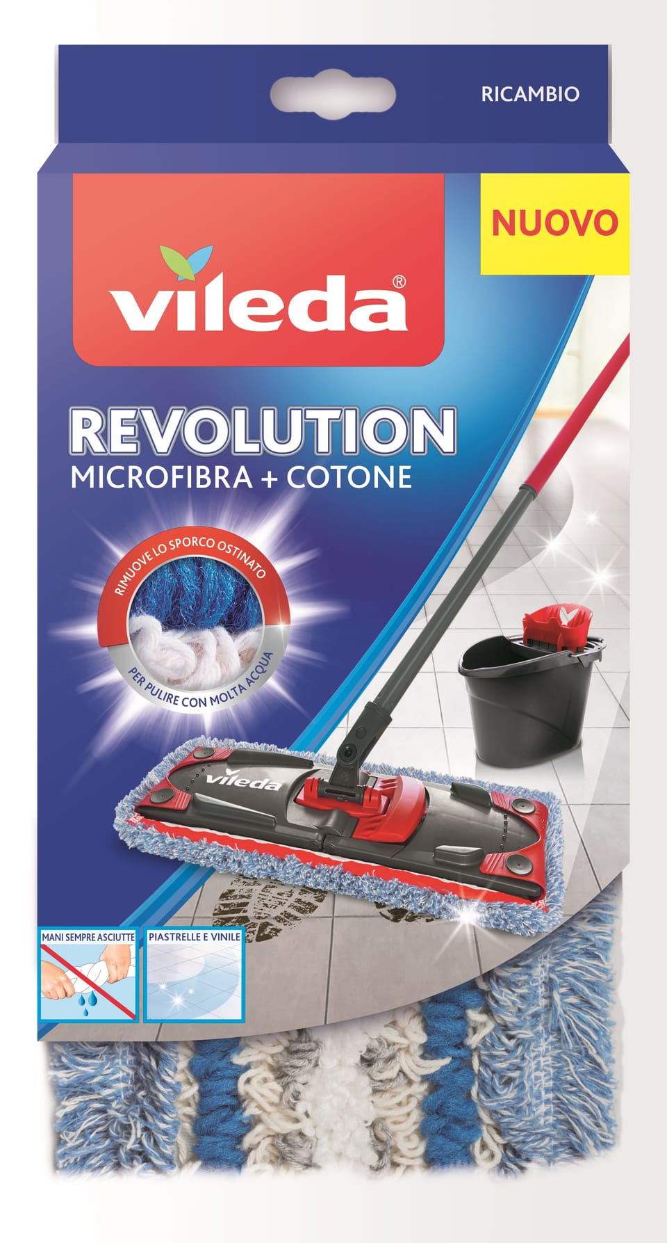 Vileda Revolution: un nuovo panno per pavimenti  2
