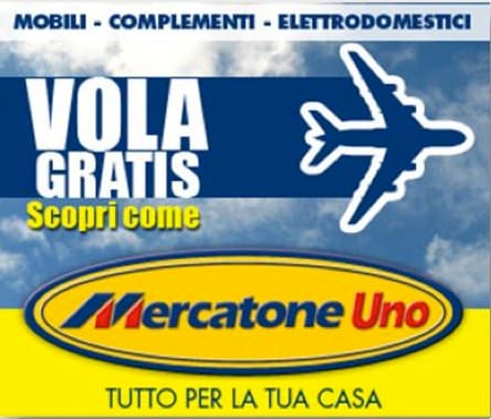 Vola gratis con Mercatone Uno e Ryanair 2